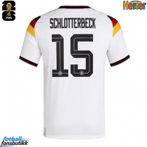 Tyskland Nico Schlotterbeck #15 Hjemmedrakt EM 2024 Kortermet